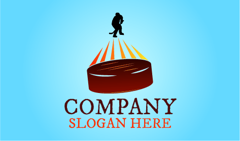 Hokey Sahası Hızlı Atlet Logosu