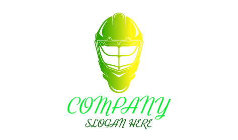 Logo Del Guerriero Maschera Da Hockey