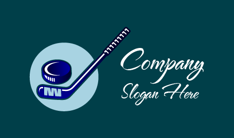 Logo Hockey A Mezzaluna Bianca