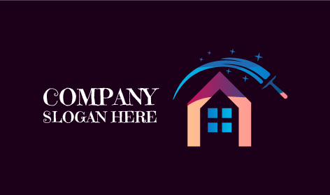 Blue Paint Home Improvement Logo