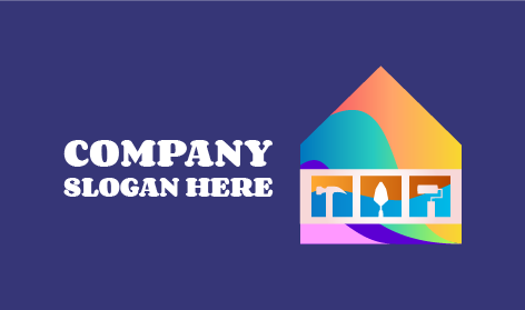 Logo Di Attrezzature Per La Ristrutturazione Della Casa