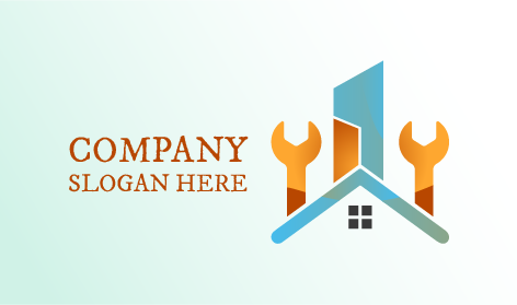 Logo Di Riparazione Di Miglioramento Della Casa