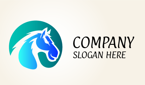 Elektrik Mavi At Logosu