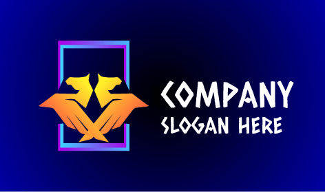 Degrade Kanatlı at Logosu