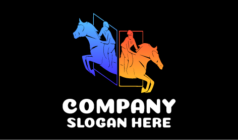 Binicilik Yarışması Logosu