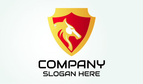 Görkemli At Arması Logosu