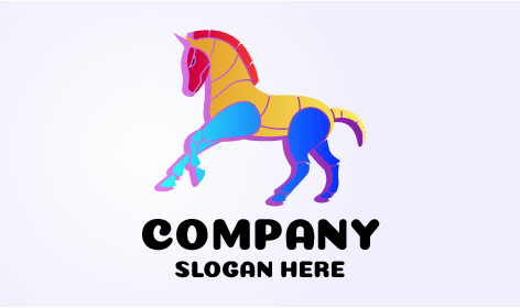 Tuhaf Tek Boynuzlu At Logosu