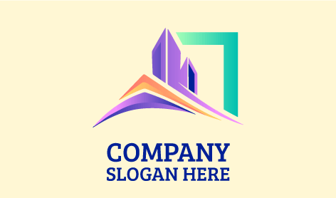 Logo Astratto Dell'hotel Della Città