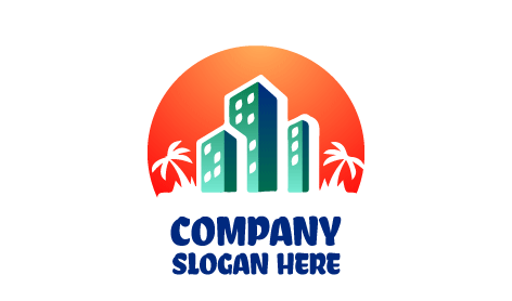 Logo Dell'edificio Dell'hotel Sulla Spiaggia