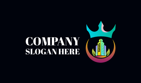 Prächtiges Crown Hotel-logo