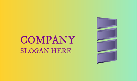 Logo Moderno A Strisce Per Hotel