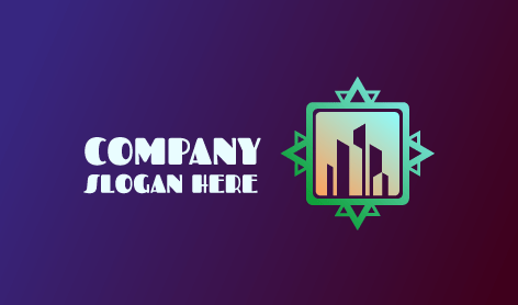 Logo Dell'hotel Viola In Grassetto Premium