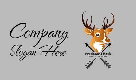 Baby Deer Hunting Logo