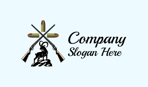 Black Deer Hunting Logo