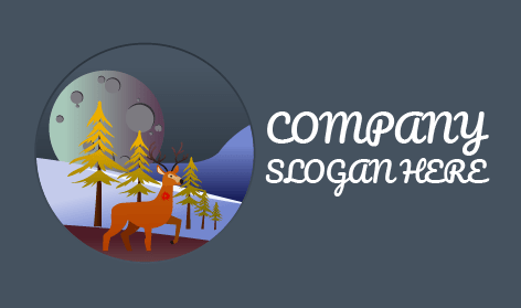 Waldglühen-jagdlogo