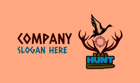 Gerçek Avcılık Wordmark Logosu