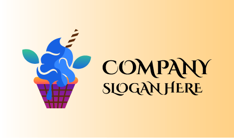 Mavi Damlayan Dondurma Logosu