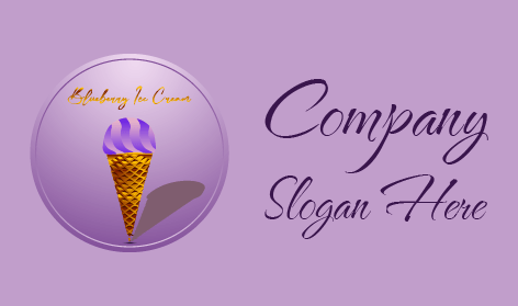 Doğal Üzüm Aromalı Dondurma Logosu