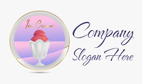 Pembe Dondurma Kepçesi Logosu