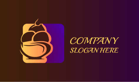 Rich Chocolate Ice Cream Logo