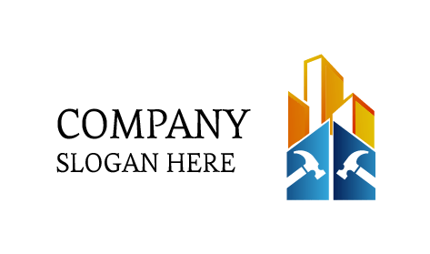 Logotipo Industrial De Puertas Dobles