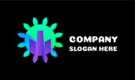 Logo Industri Lingkungan Ungu