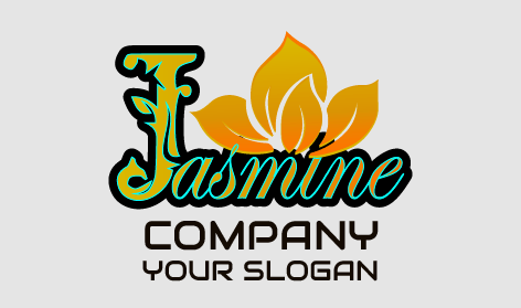Delicate Wordmark Jasmine Logo