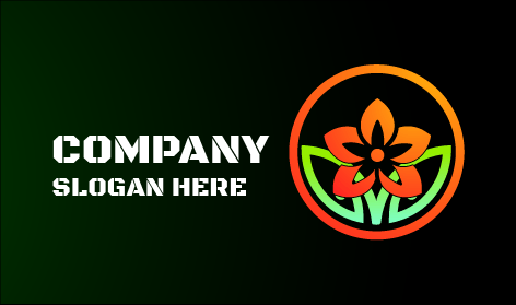 Radiant Orange Jasmine Logo