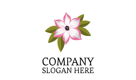 Sophisticated Jasmine Flower Logo