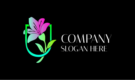 Supple Jasmine Flower Logo