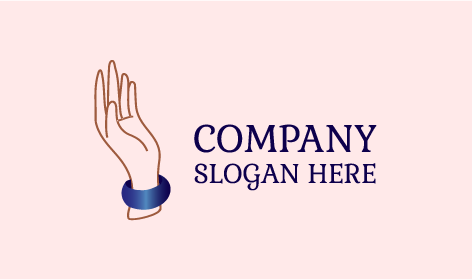 Blue Bracelet Jewellery Logo