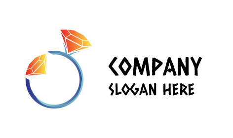 Diamond Ring Jewellery Logo