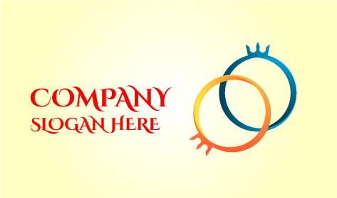 Logotipo De Joyería De Anillo De Boda