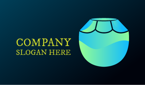 Logotipo De La Esquina De Jugo De Coco Con Sabor