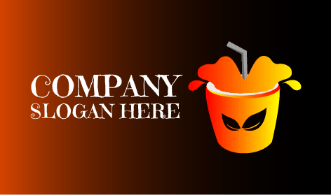Fresh Orange Pulpy Juice Logo