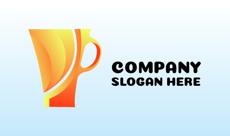 Logo De Jus De Tasse Dégradé