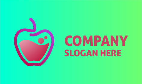 Green Apple Juice Logo