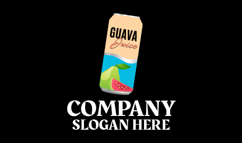 Guava Juice Tin Pack Logo