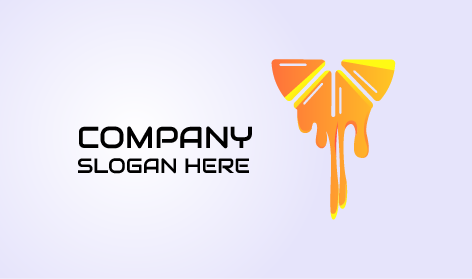 Logo Del Succo Di Agrumi Che Si Scioglie