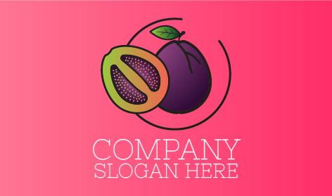 Logo Jus Buah Naga Ungu