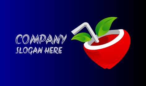 Red Apple Juice Logo