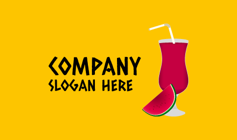 Red Watermelon Juice Logo
