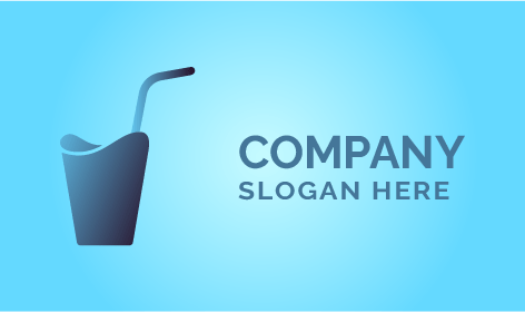 Sea Blue Glass Juice Logo