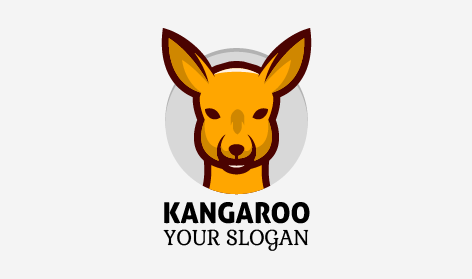 Logo Kangourou En Gras