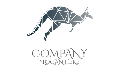 Art Graphique, Logo Kangourou Sautillant