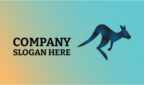 Logo Kangourou Animal Sauteur