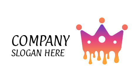 Dripping Color King Logo