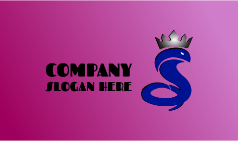 Silver Crown Snake King Logo