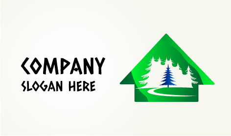 Logo Lansekap Hutan Hijau