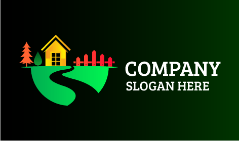 Logo D'aménagement Paysager De La Maison Dorée